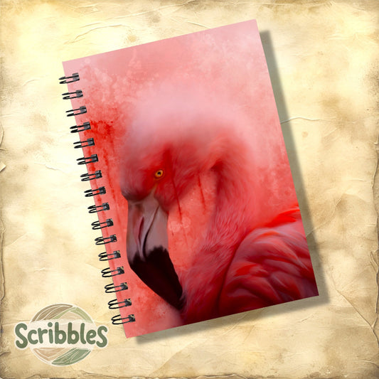 Notebook - Pink Flamingo