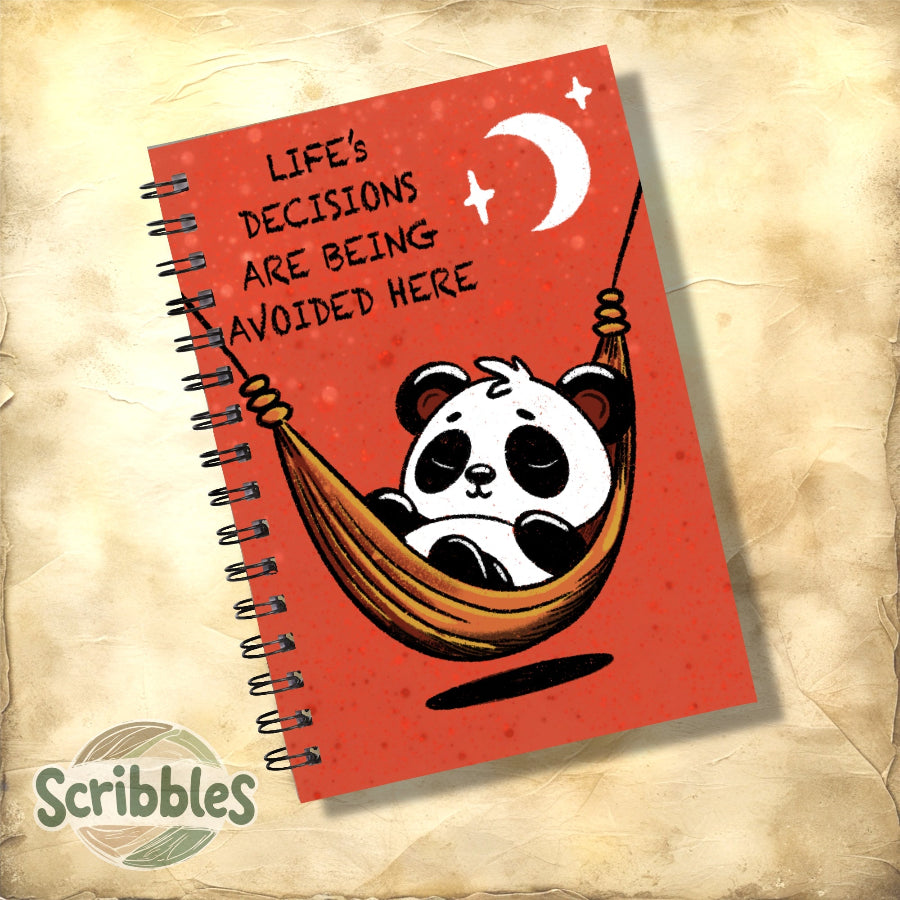 Notebook - Lazy Panda