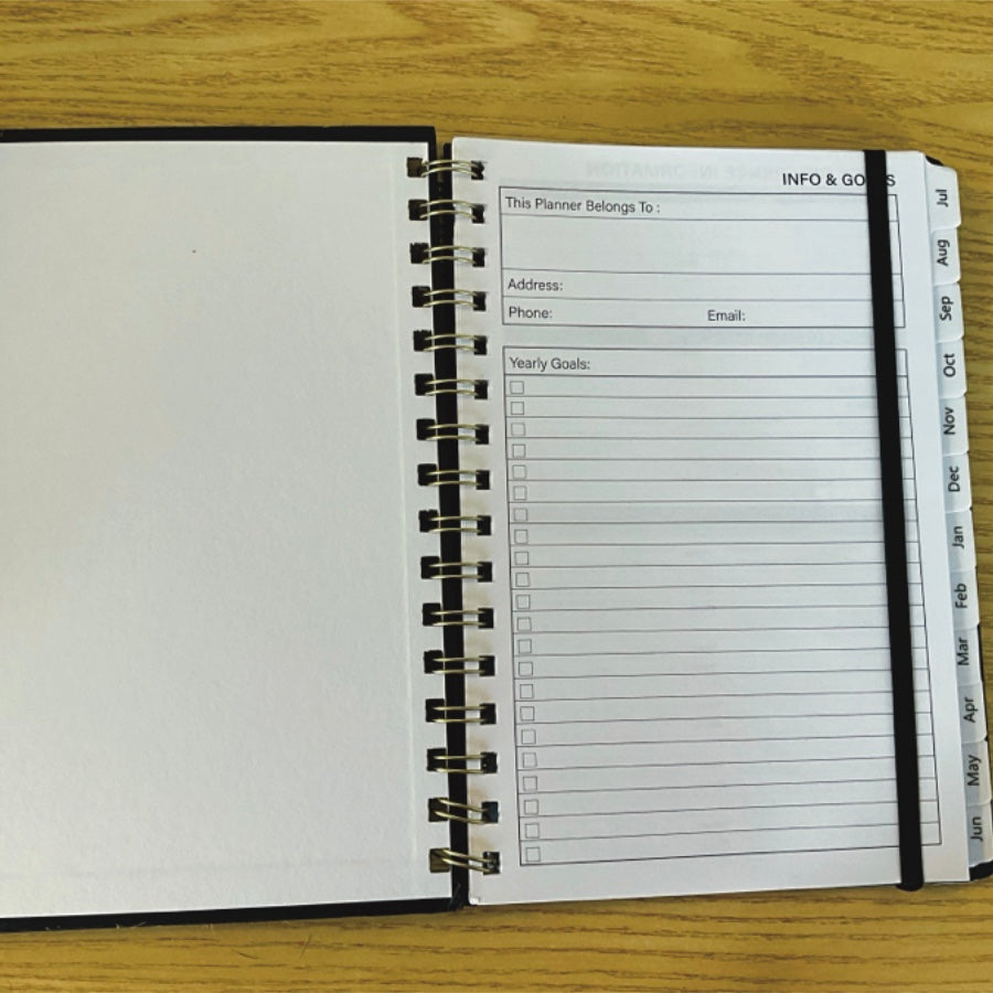 A5 Student Planner 2025-2026